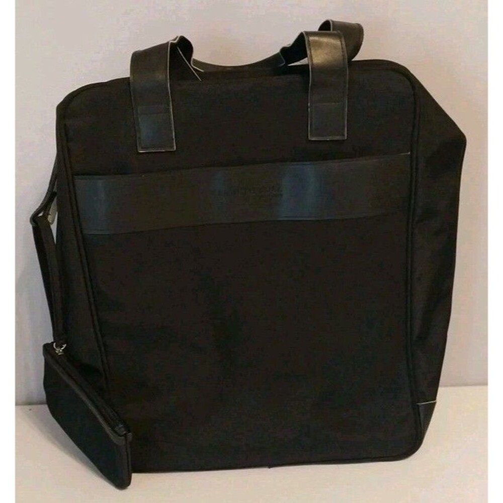 Kenneth Cole NY Black Travel Tote Carry On Overnight Weekender Bag Unisex